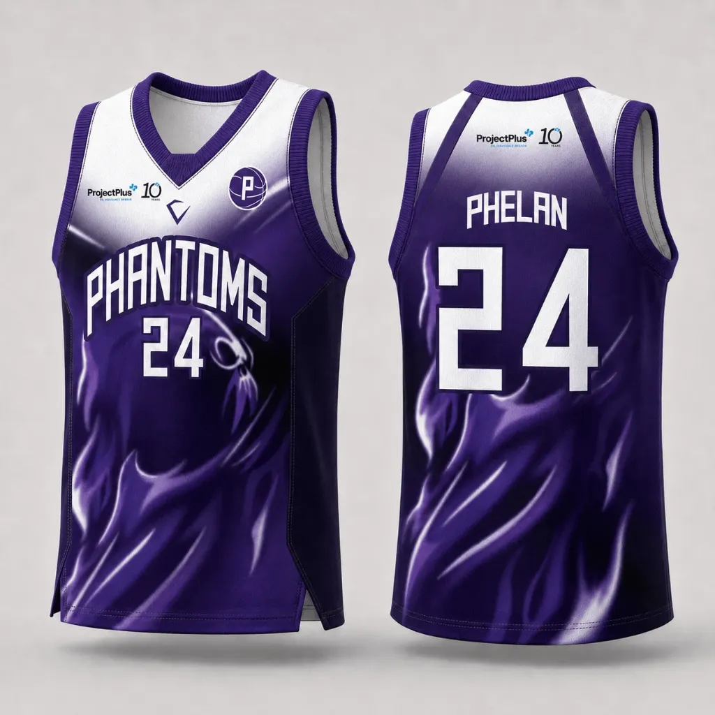 [PBA-001A-2Y] Kobe Basketball Playing Jersey | Ribbed (Youth - 2Y)