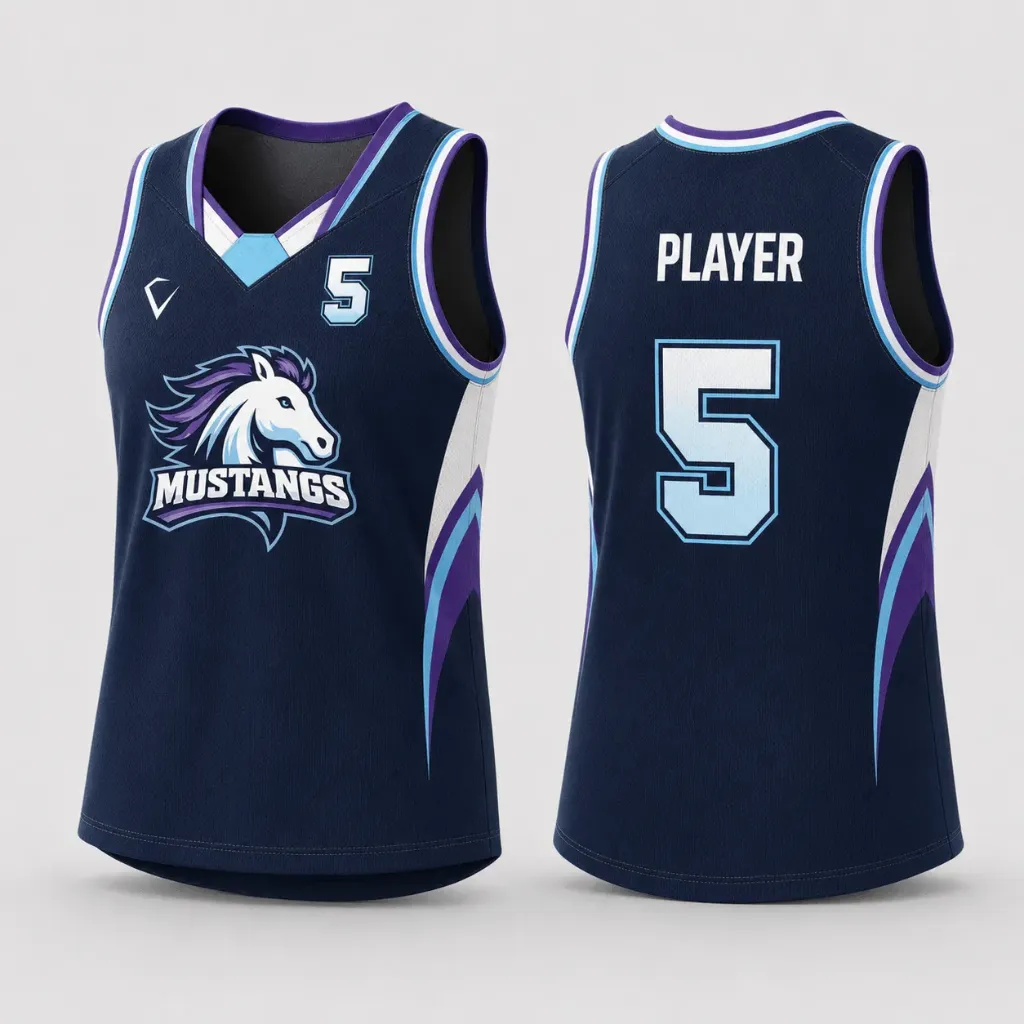 [PBA-001E-4G] Leslie Basketball Playing Jersey | Self Fabric (Girls - 4G)