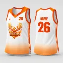 Leslie Basketball Playing Jersey | Ribbed | Hem Split