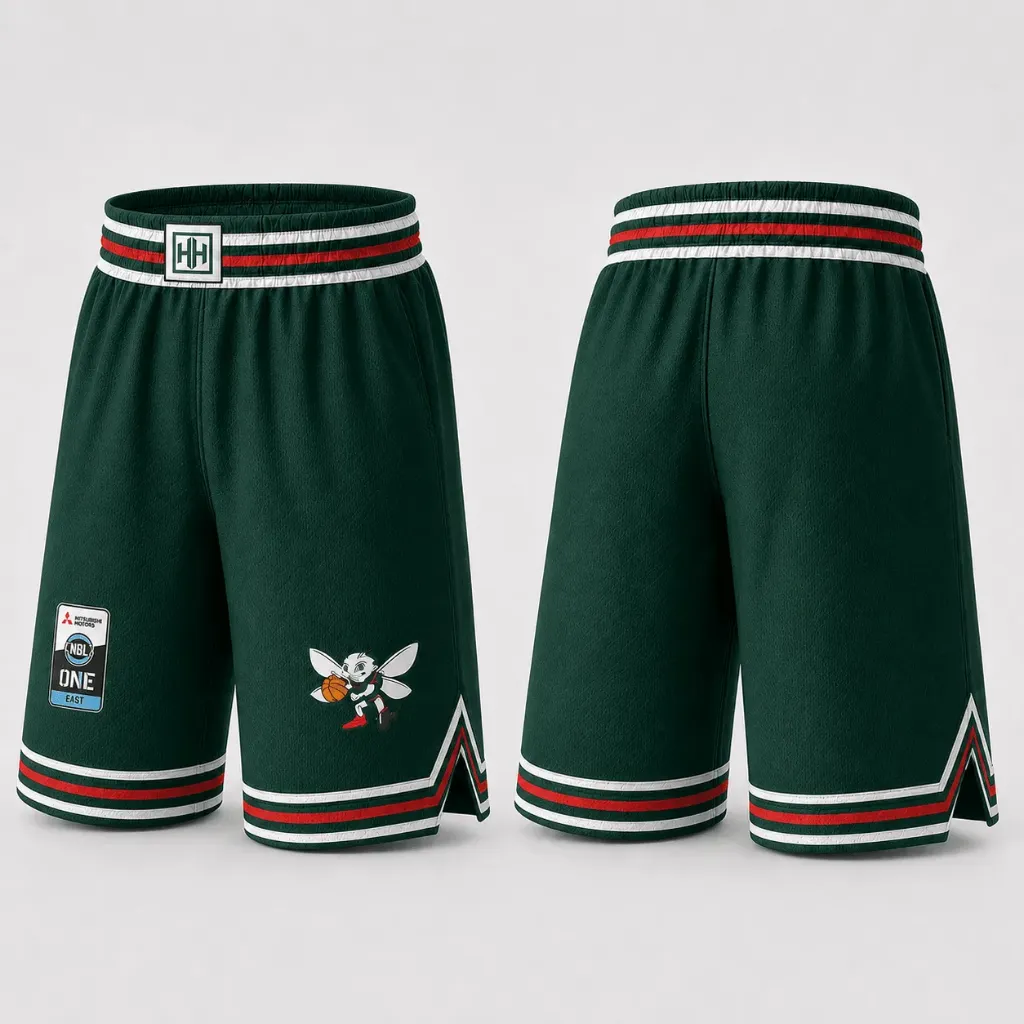 [PBA-007D-2Y] LaMelo Basketball Playing Shorts | Ribbed (Youth - 2Y)