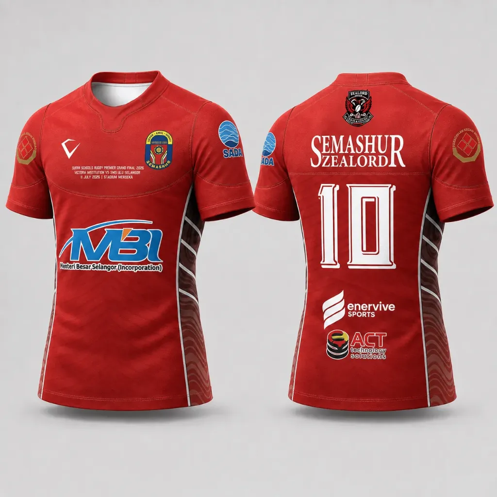 [PRU-001C-2Y] Jenkins Rugby Playing Jersey (Youth - 2Y)