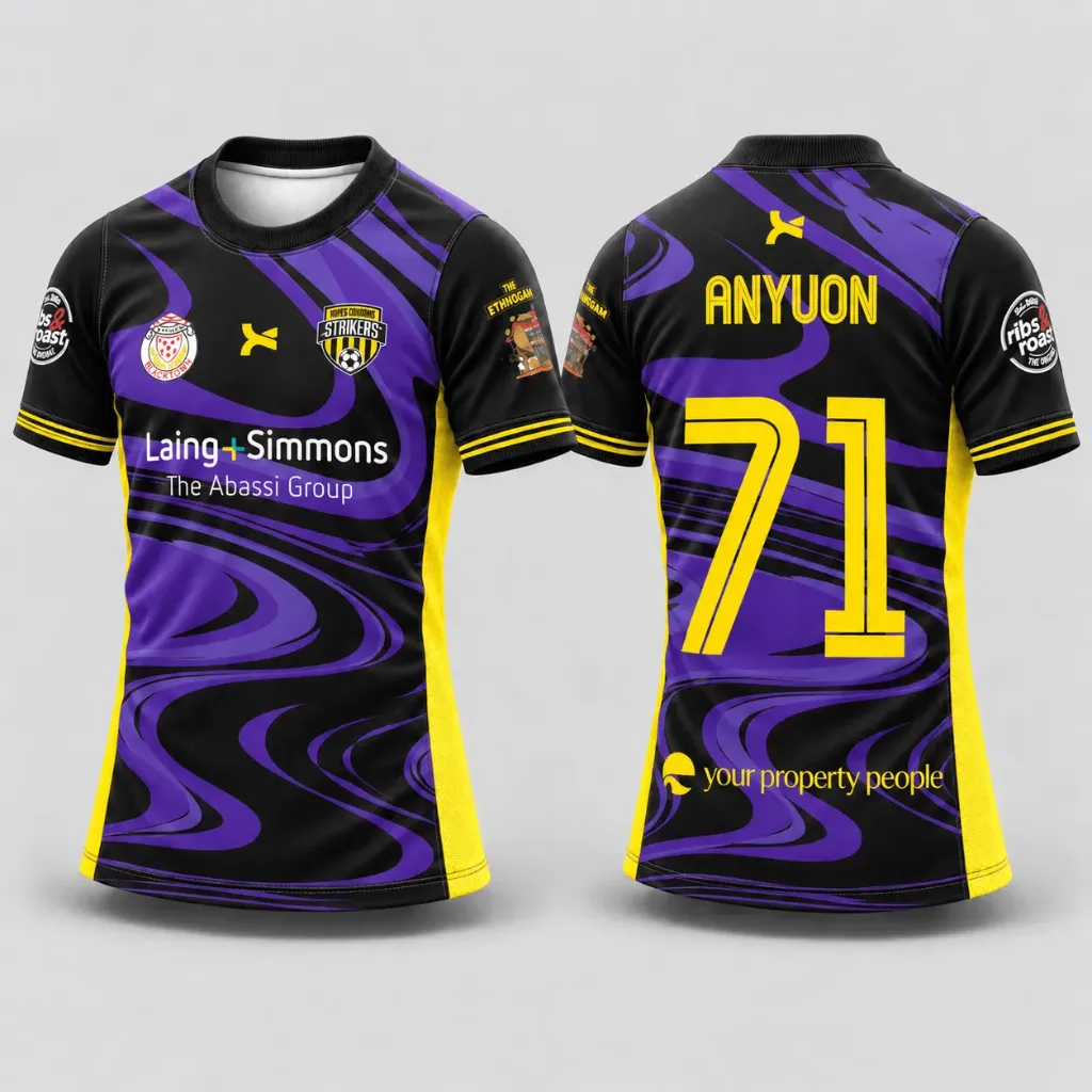 Apex Football Gameday Jersey | Round Neck  | Ribbed