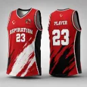 Classic Basketball Playing Jersey | V Neck | Self Fabric