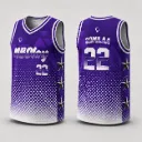 Classic Basketball Playing Jersey | V Neck | Ribbed