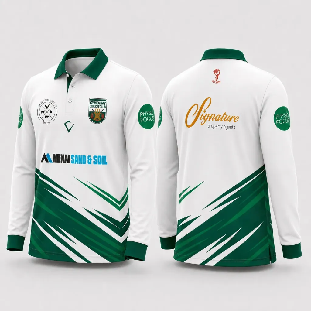 Classic Long Sleeve Cricket Match Polo