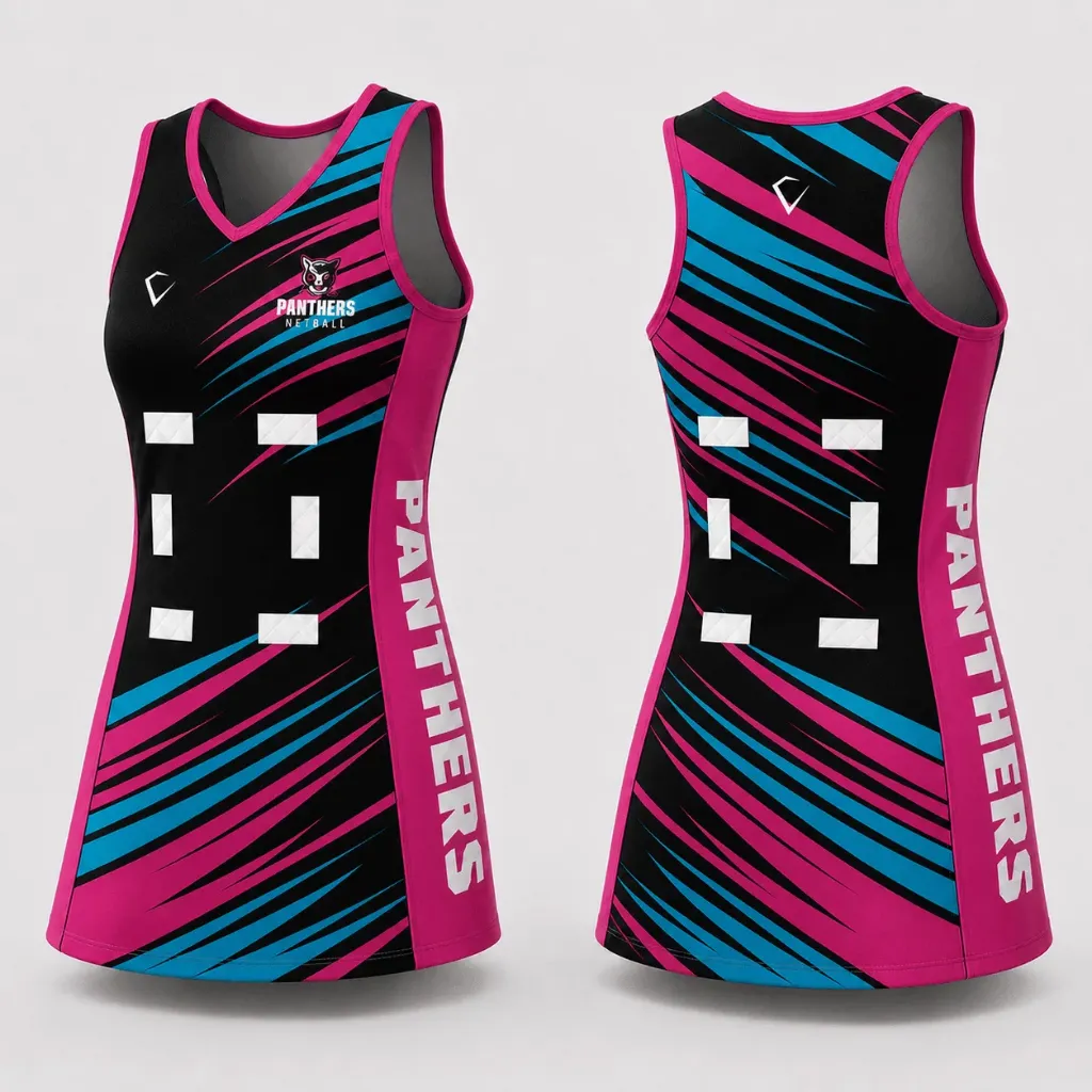 Classic Netball Match Dress | V Neck | Regular Length