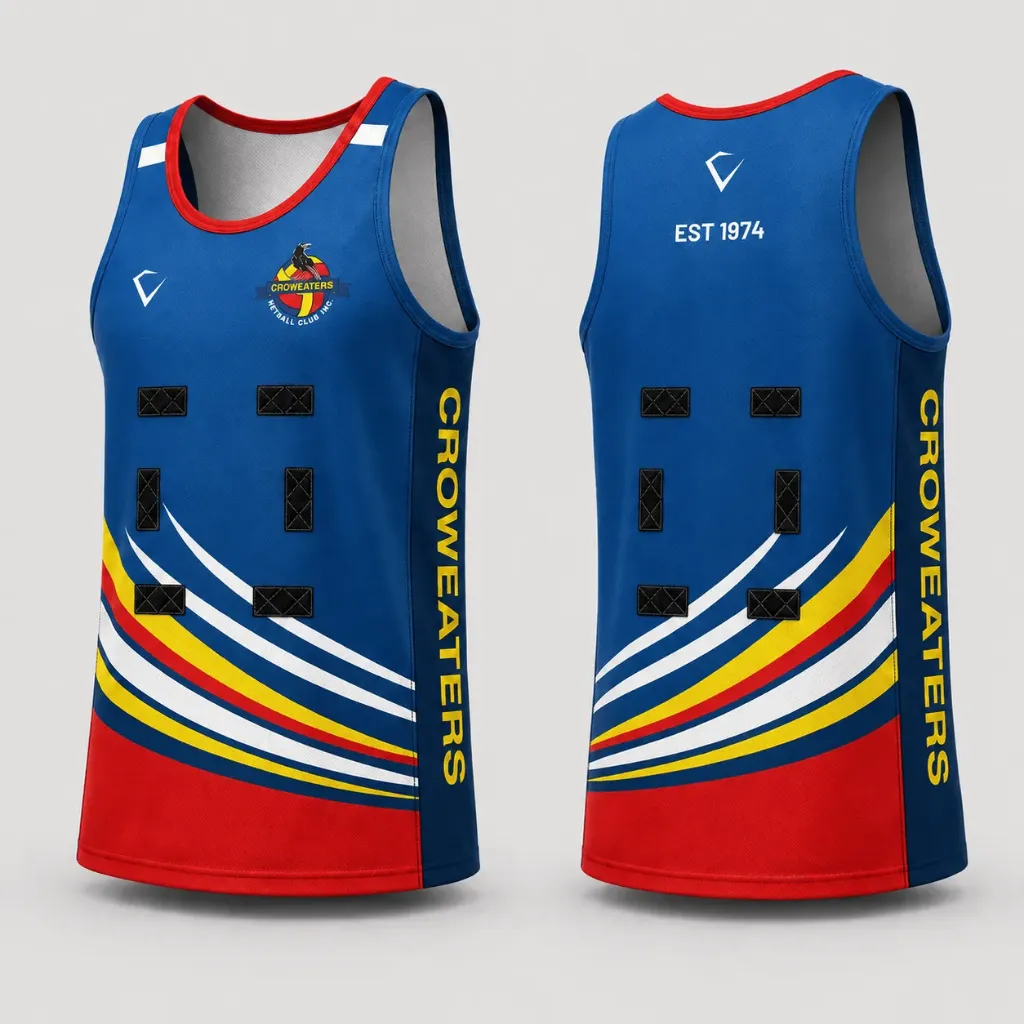 [SNE-002A-2Y] Classic Netball Match Singlet (Youth - 2Y)