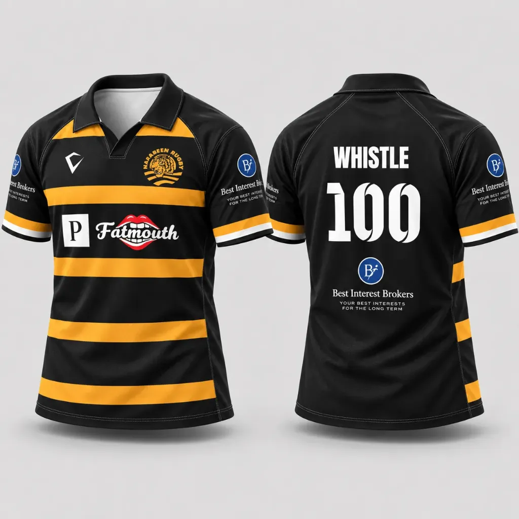 Classic Rugby Playing Jersey | Retro Collar